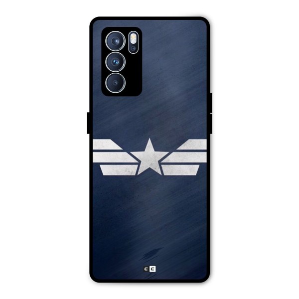 American Shield Metal Back Case for Oppo Reno6 Pro 5G