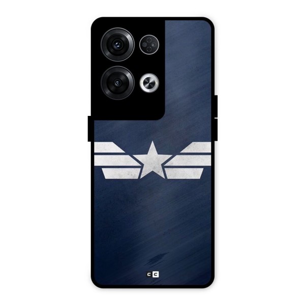 American Shield Metal Back Case for Oppo Reno8 Pro 5G