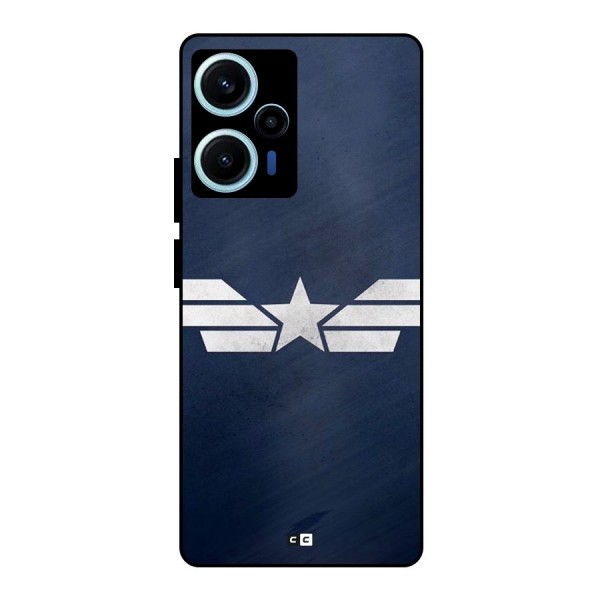 American Shield Metal Back Case for Poco F5