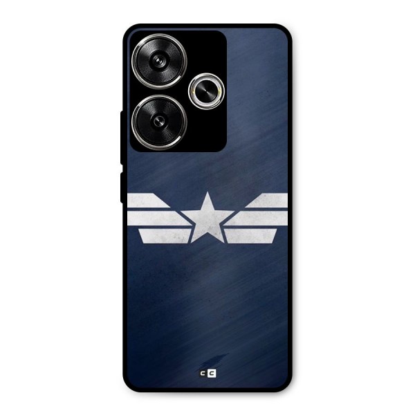 American Shield Metal Back Case for Poco F6