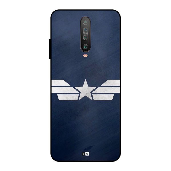 American Shield Metal Back Case for Poco X2