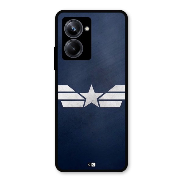 American Shield Metal Back Case for Realme 10 Pro