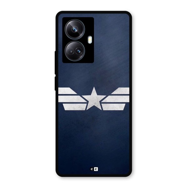 American Shield Metal Back Case for Realme 10 Pro Plus