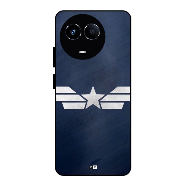 American Shield Metal Back Case for Realme 11X