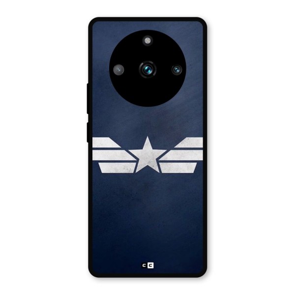 American Shield Metal Back Case for Realme 11 Pro