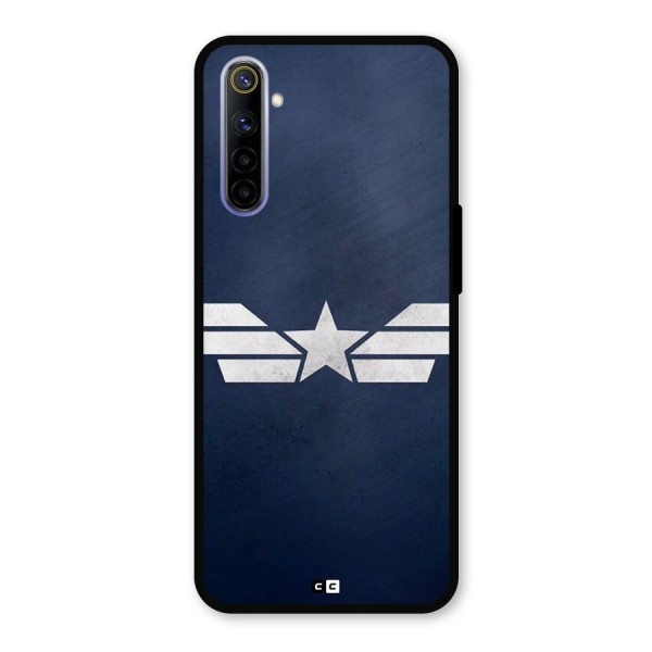 American Shield Metal Back Case for Realme 6