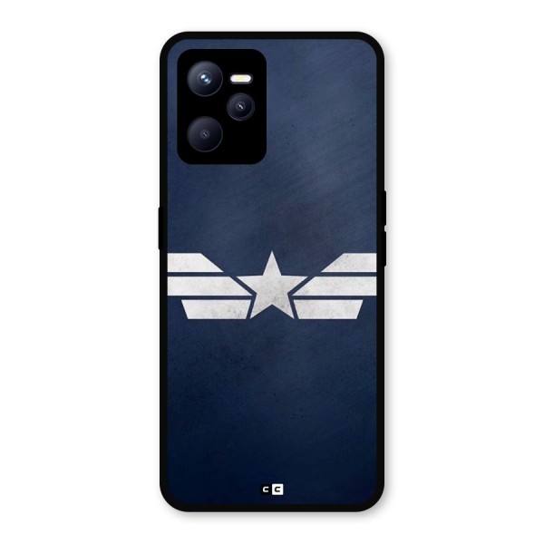 American Shield Metal Back Case for Realme C35