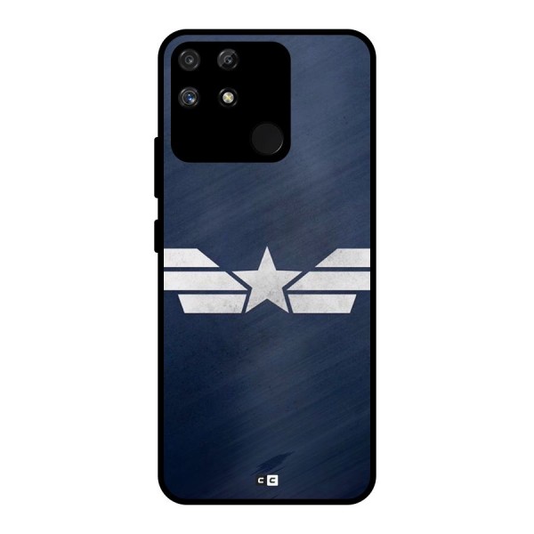 American Shield Metal Back Case for Realme Narzo 50A