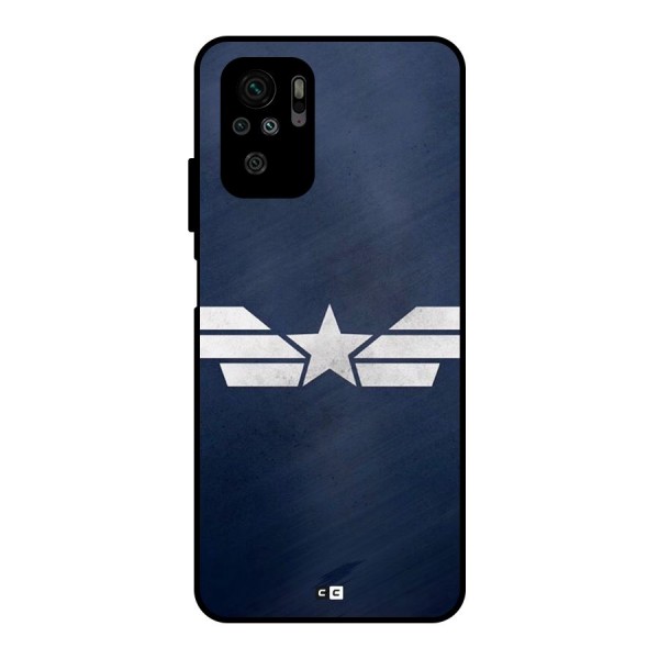 American Shield Metal Back Case for Redmi Note 10