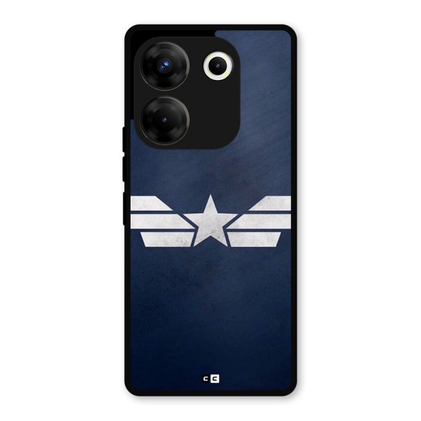 American Shield Metal Back Case for Tecno Camon 20