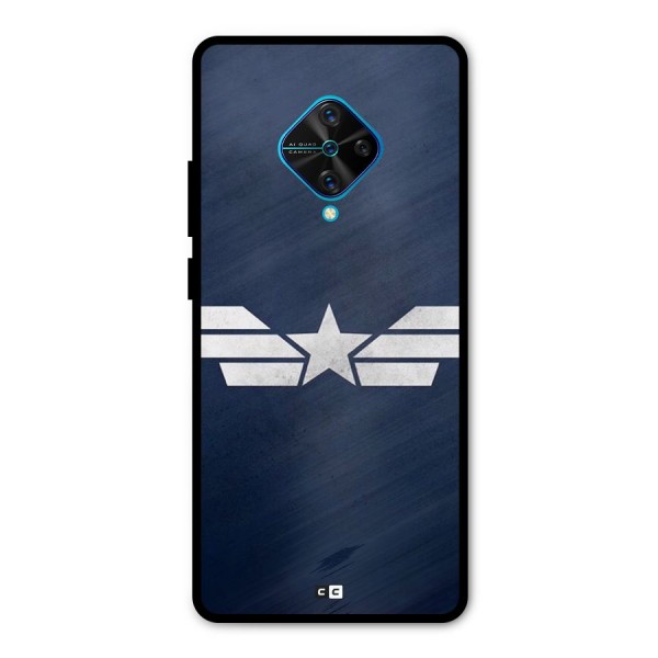 American Shield Metal Back Case for Vivo S1 Pro