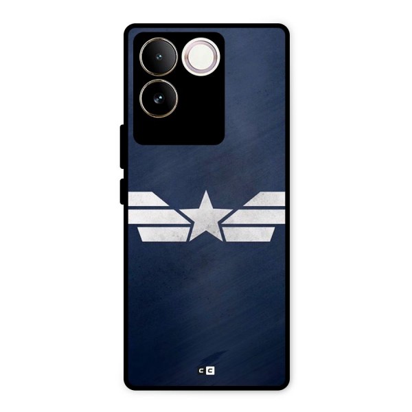 American Shield Metal Back Case for Vivo T2 Pro