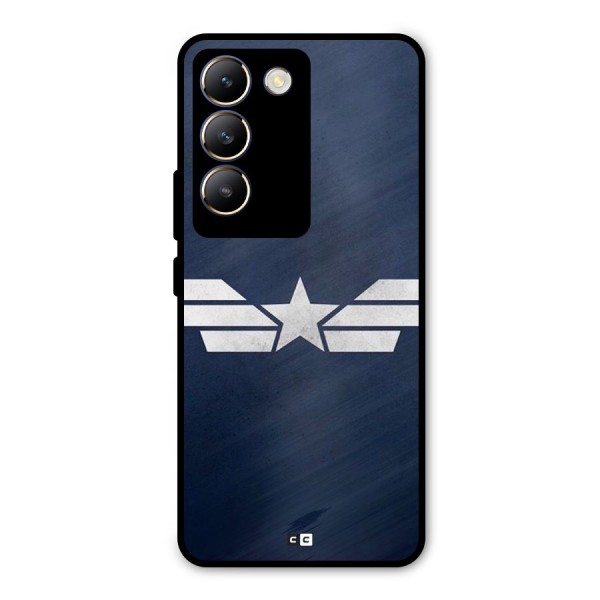 American Shield Metal Back Case for Vivo T3 5G