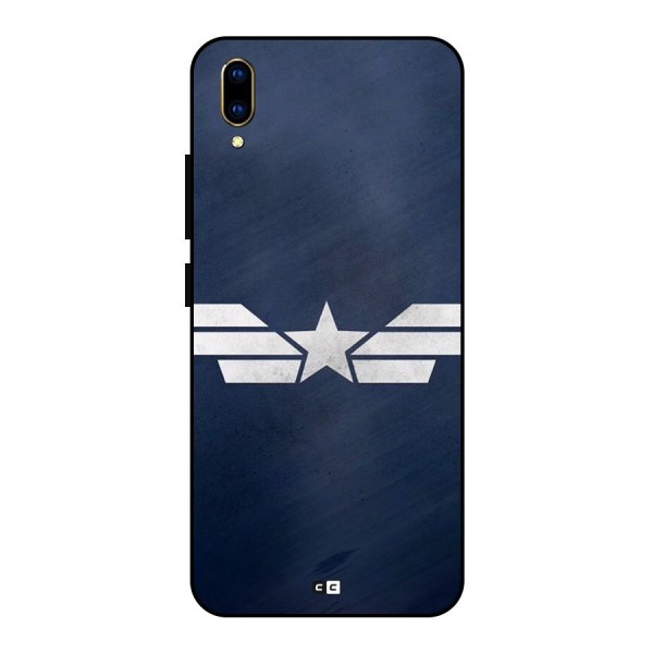 American Shield Metal Back Case for Vivo V11 Pro