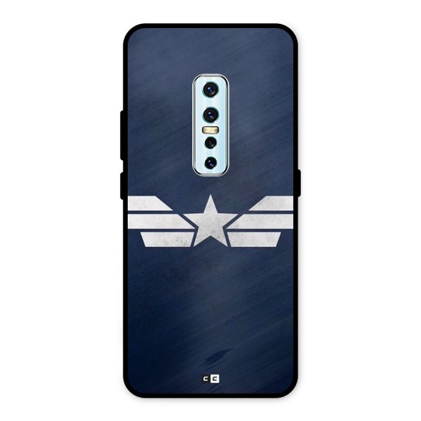 American Shield Metal Back Case for Vivo V17 Pro