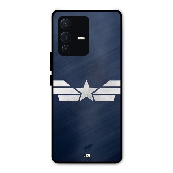 American Shield Metal Back Case for Vivo V23 Pro