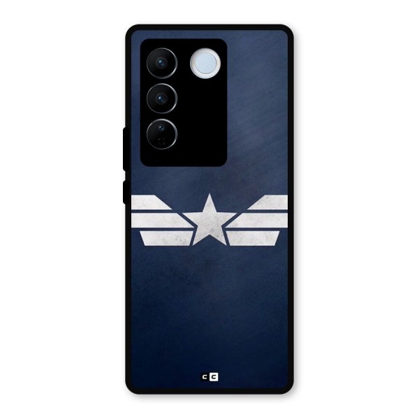 American Shield Metal Back Case for Vivo V27