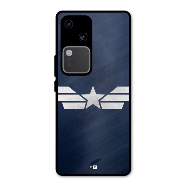 American Shield Metal Back Case for Vivo V30