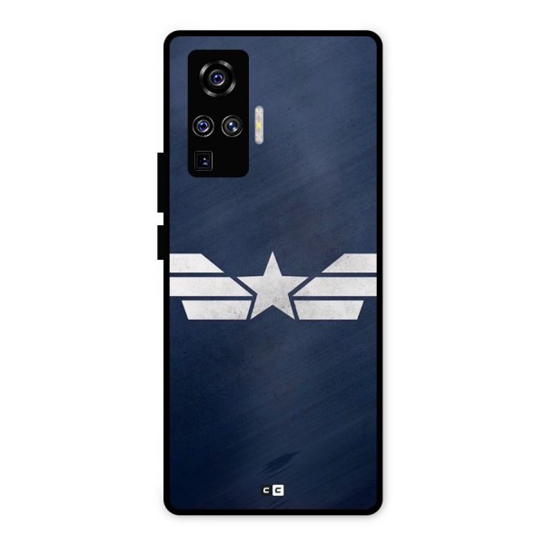 American Shield Metal Back Case for Vivo X50 Pro