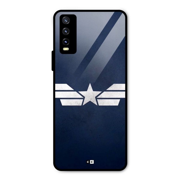 American Shield Metal Back Case for Vivo Y20 2021