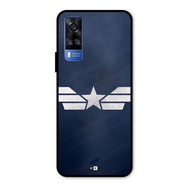 American Shield Metal Back Case for Vivo Y31