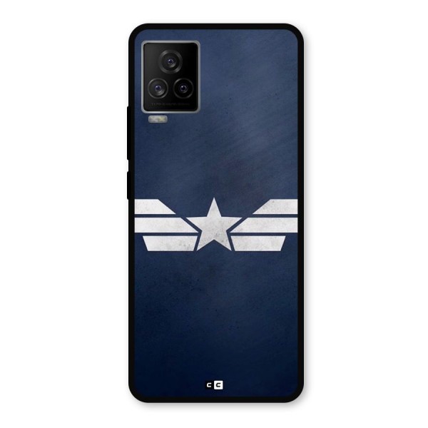 American Shield Metal Back Case for iQOO 7 Legend 5G