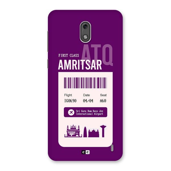 Amritsar Boarding Pass Back Case for Nokia 2