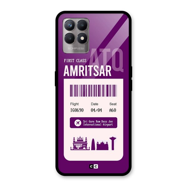 Amritsar Boarding Pass Back Case for Realme 8i