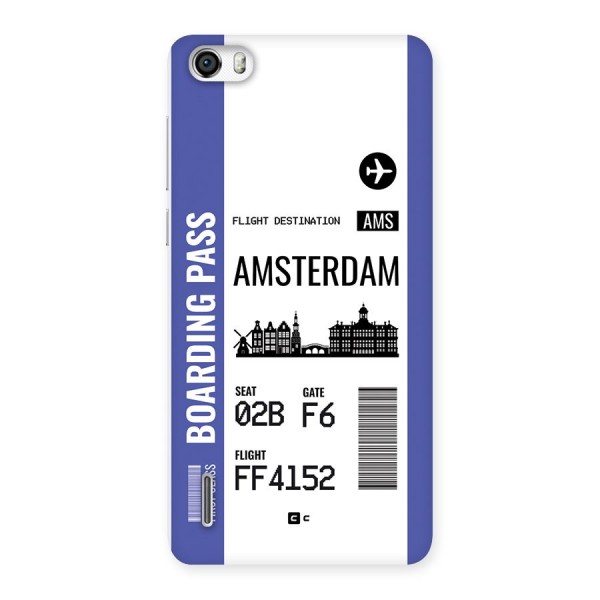 Amsterdam Boarding Pass Back Case for Honor 6