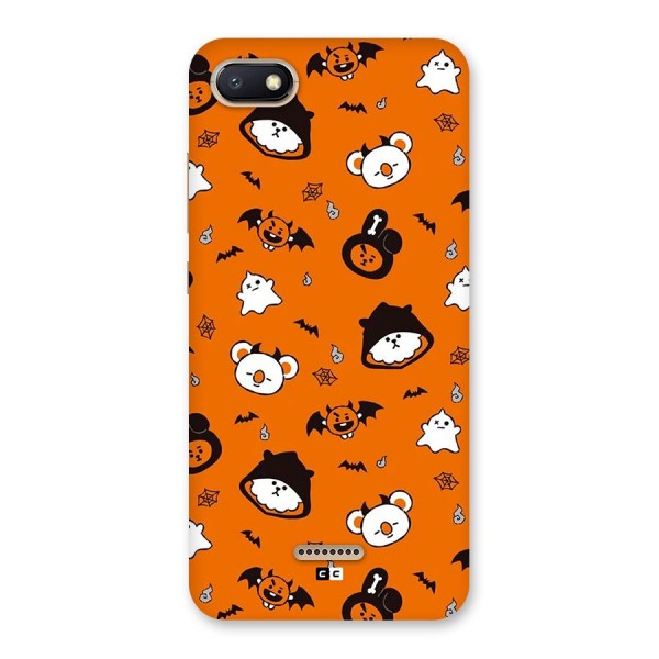 Amuse Halloween Back Case for Redmi 6A