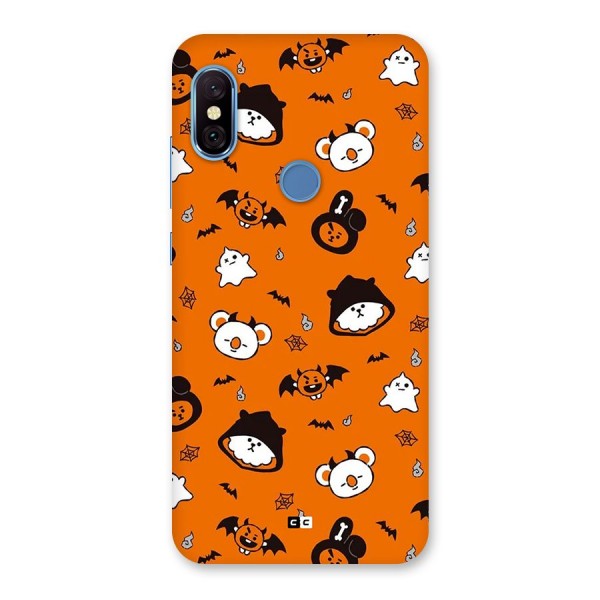 Amuse Halloween Back Case for Redmi Note 6 Pro