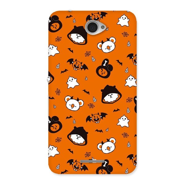 Amuse Halloween Back Case for Xperia E4