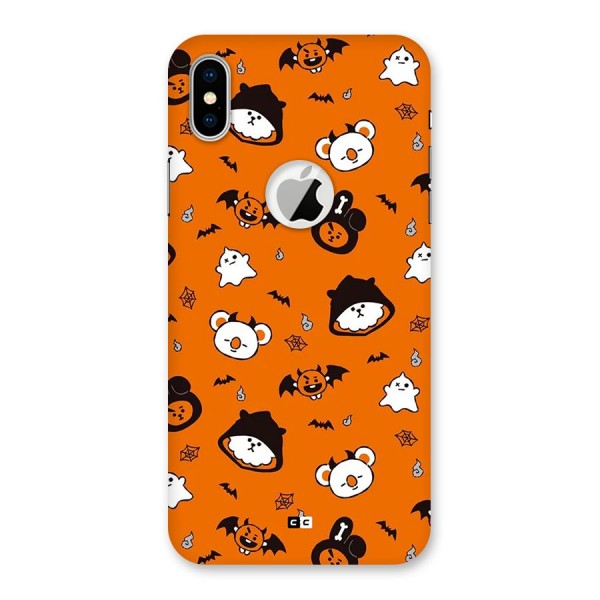 Amuse Halloween Back Case for iPhone XS Logo Cut