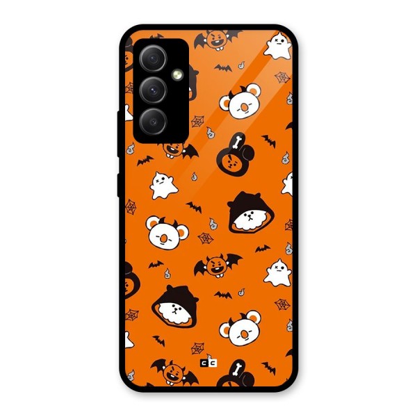 Amuse Halloween Glass Back Case for Galaxy A34