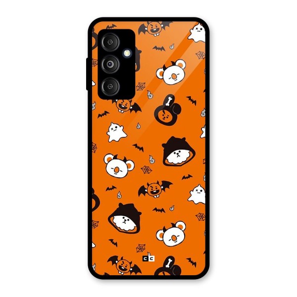 Amuse Halloween Glass Back Case for Galaxy M14 5G