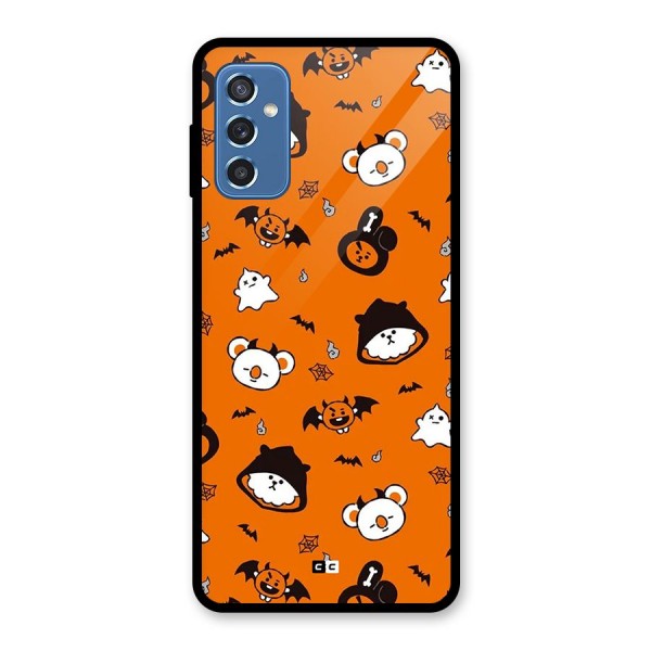 Amuse Halloween Glass Back Case for Galaxy M52 5G