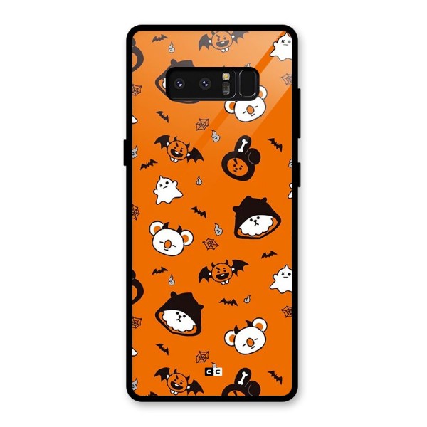 Amuse Halloween Glass Back Case for Galaxy Note 8