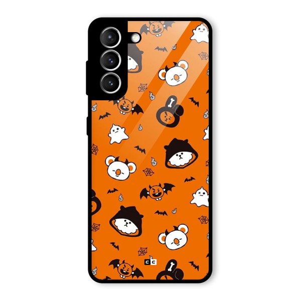 Amuse Halloween Glass Back Case for Galaxy S21 5G