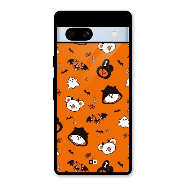 Amuse Halloween Glass Back Case for Google Pixel 7a