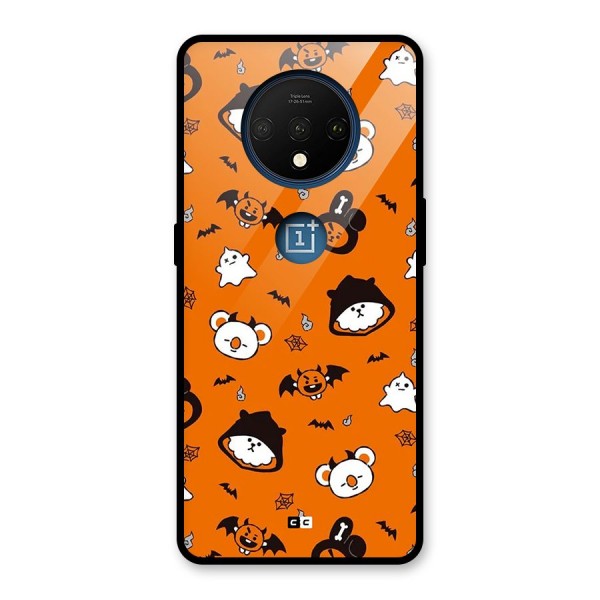 Amuse Halloween Glass Back Case for OnePlus 7T