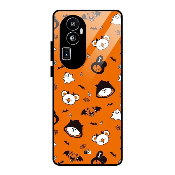 Amuse Halloween Glass Back Case for Oppo Reno10 Pro Plus