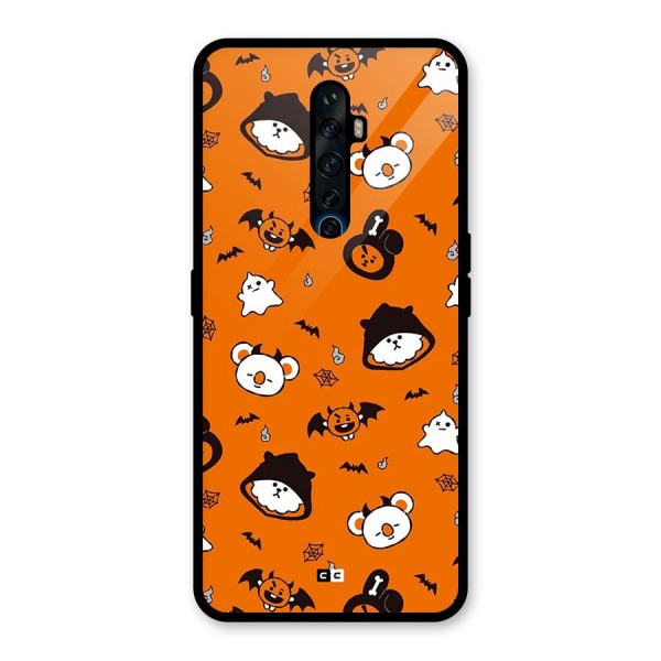 Amuse Halloween Glass Back Case for Oppo Reno2 F