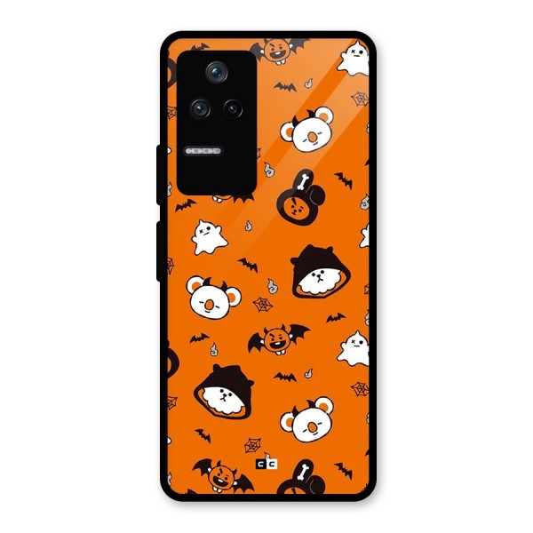 Amuse Halloween Glass Back Case for Poco F4 5G