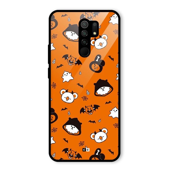 Amuse Halloween Glass Back Case for Poco M2