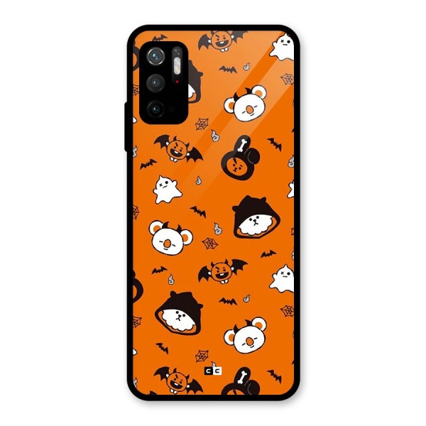 Amuse Halloween Glass Back Case for Poco M3 Pro 5G