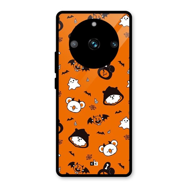 Amuse Halloween Glass Back Case for Realme 11 Pro