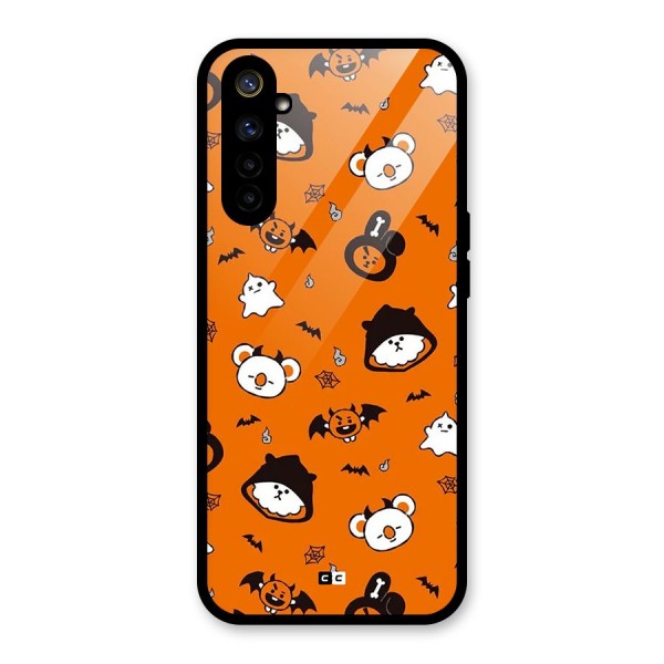 Amuse Halloween Glass Back Case for Realme 6