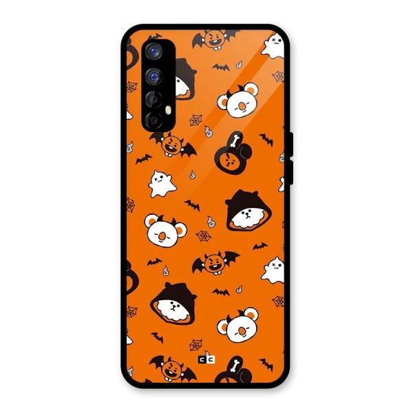 Amuse Halloween Glass Back Case for Realme 7