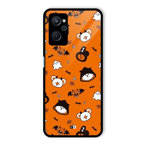 Amuse Halloween Glass Back Case for Realme 9i