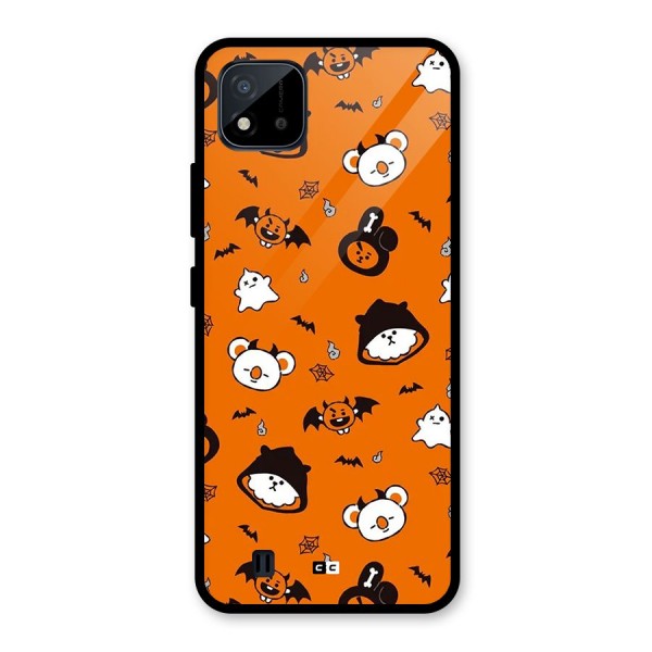 Amuse Halloween Glass Back Case for Realme C11 2021